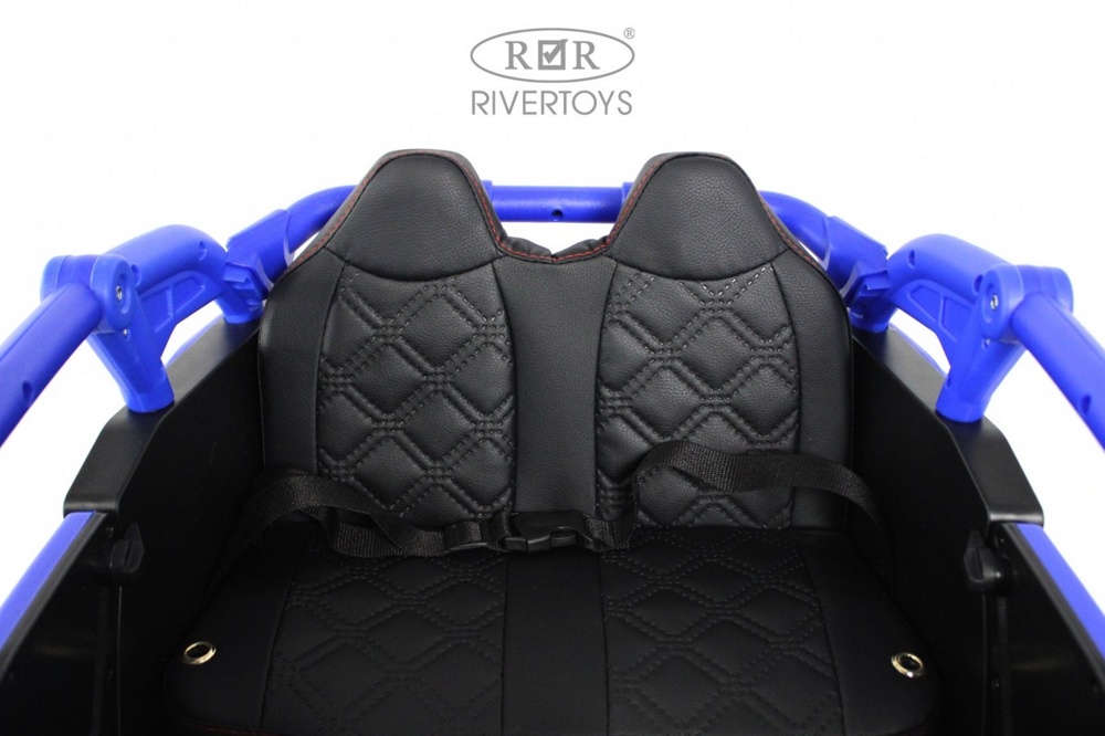 Детский электромобиль RiverToys K707AM (синий) - фото5