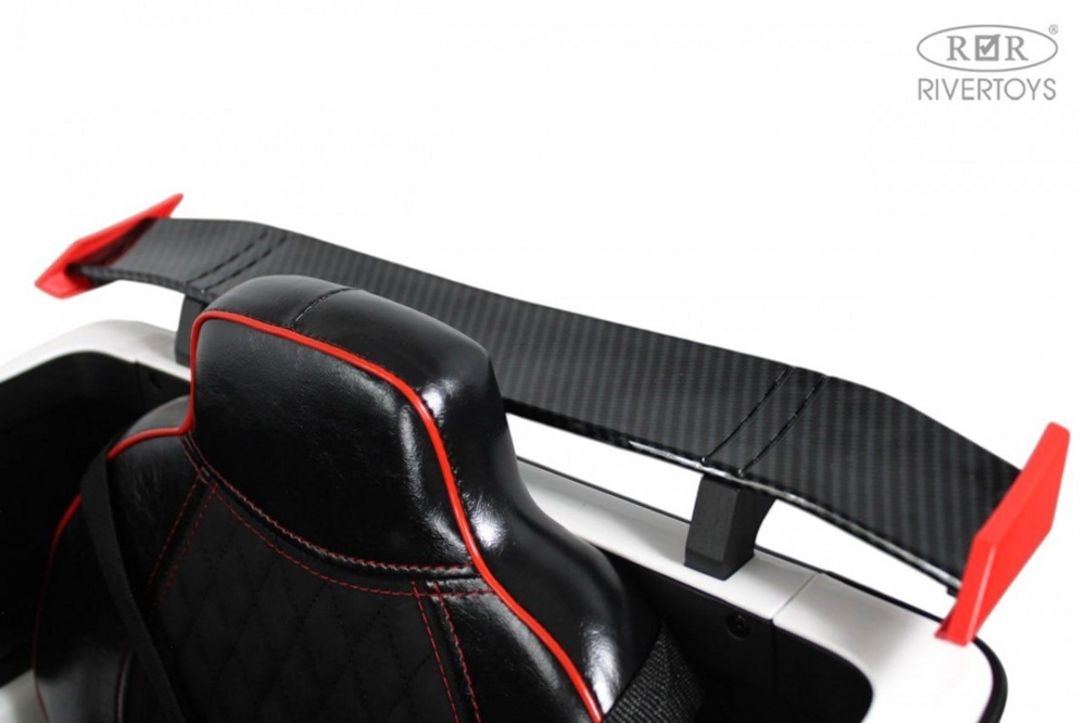 Детский электромобиль RiverToys Z777ZZ (белый) Полный привод - фото6