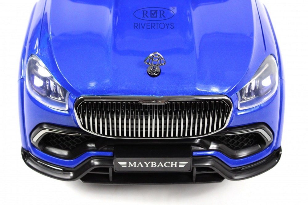 Детский толокар RiverToys Z003ZZ-D (синий) MERCEDES-BENZ MAYBACH GLS600 - фото3