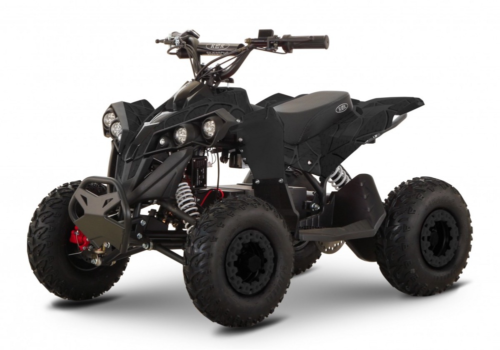 Детский электроквадроцикл RiverToys MARK (черный Spider)
