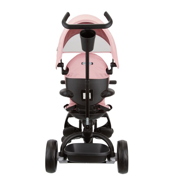 Трехколесный велосипед QPlay Prime2P (розовый) Поворотное сиденье, наклонный руль фото-4 Трехколесный велосипед QPlay Prime2P (розовый) Поворотное сиденье, наклонный руль фото-4