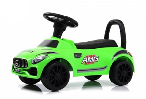Детский толокар RiverToys F001FF (зеленый) Mercedes - фото