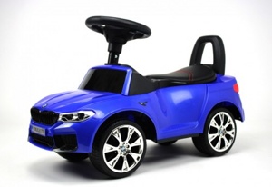 Детская машинка-каталка RiverToys BMW M5 A999MP-D (синий) Лицензия - фото