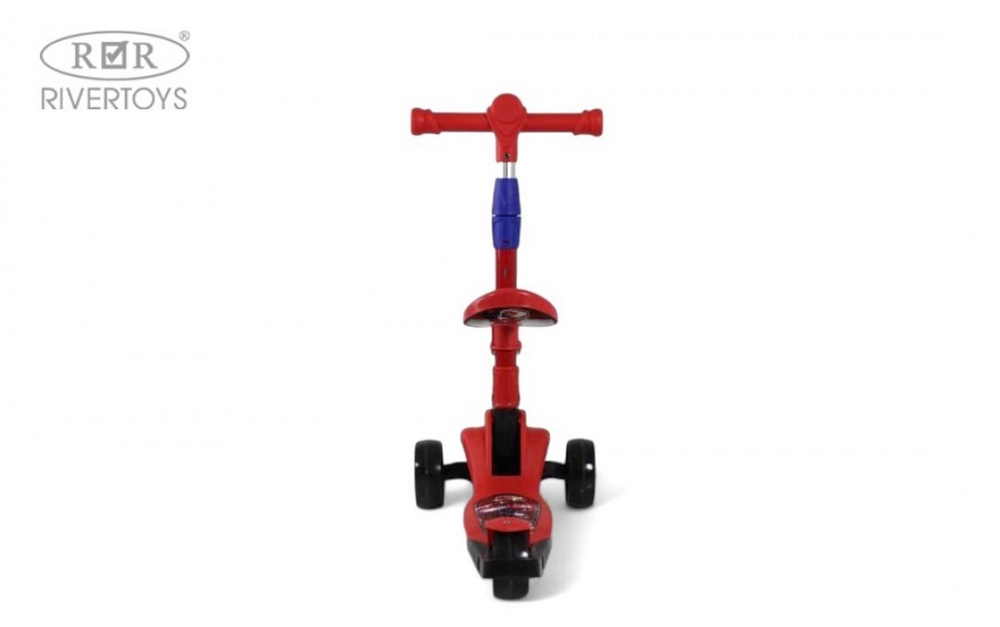 Детский самокат RiverToys HB-101 (красный) фото-5
