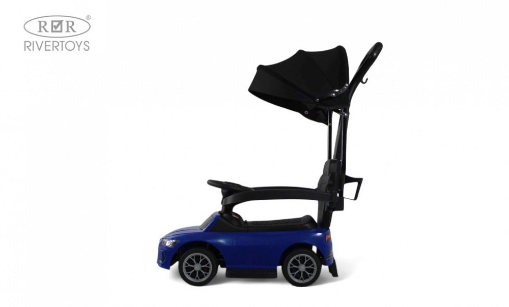 Детский толокар RiverToys Z005ZZ-A (синий) - фото2