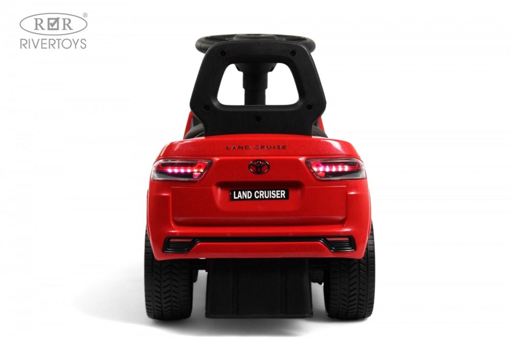 Детский толокар RiverToys Toyota Land Cruiser 300 Z002ZZ-D (красный) фото-5 Детский толокар RiverToys Toyota Land Cruiser 300 Z002ZZ-D (красный) фото-5