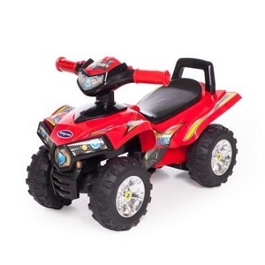 Детская машинка каталка Baby Care Super ATV (red) красный - фото