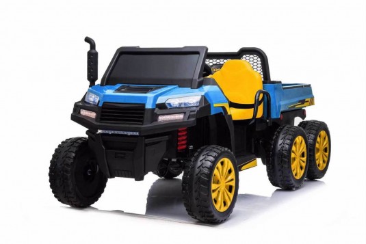 Детский электромобиль RiverToys T100TT (синий)