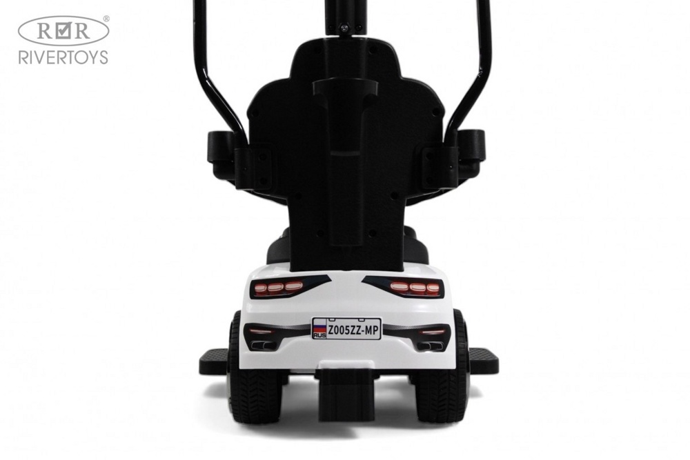Детский толокар RiverToys Z005ZZ-AP (белый) Audi фото-6