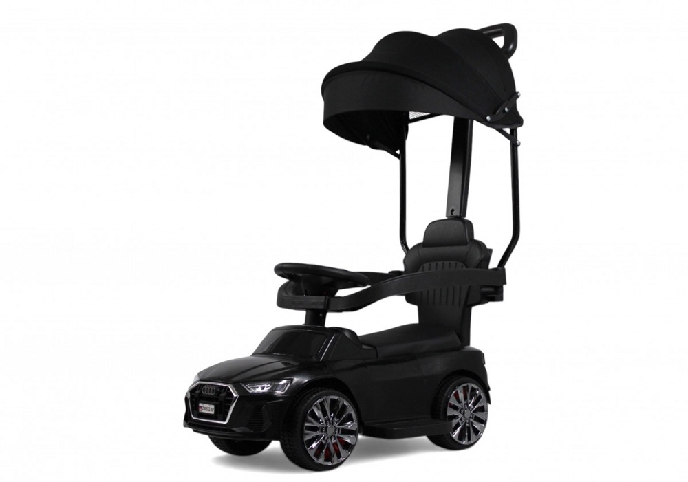 Детский толокар RiverToys Z005ZZ-AP (черный) Audi - фото1