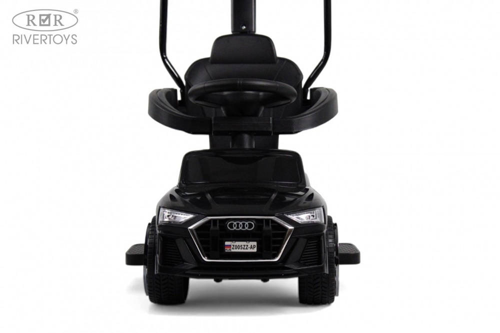 Детский толокар RiverToys Z005ZZ-MP (черный) фото-5