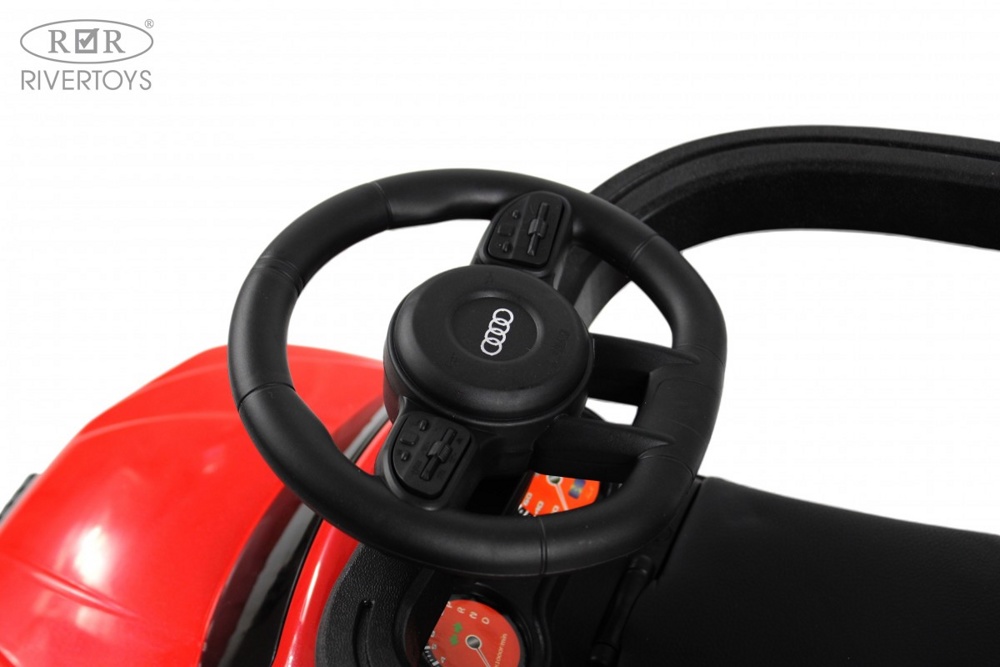 Детский толокар RiverToys Z005ZZ-AP (красный) Audi фото-3