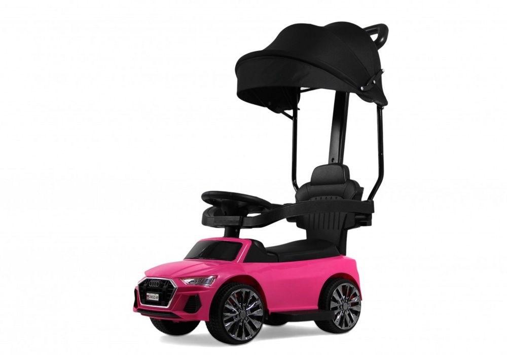 Детский толокар RiverToys Z005ZZ-AP (розовый) Audi - фото1