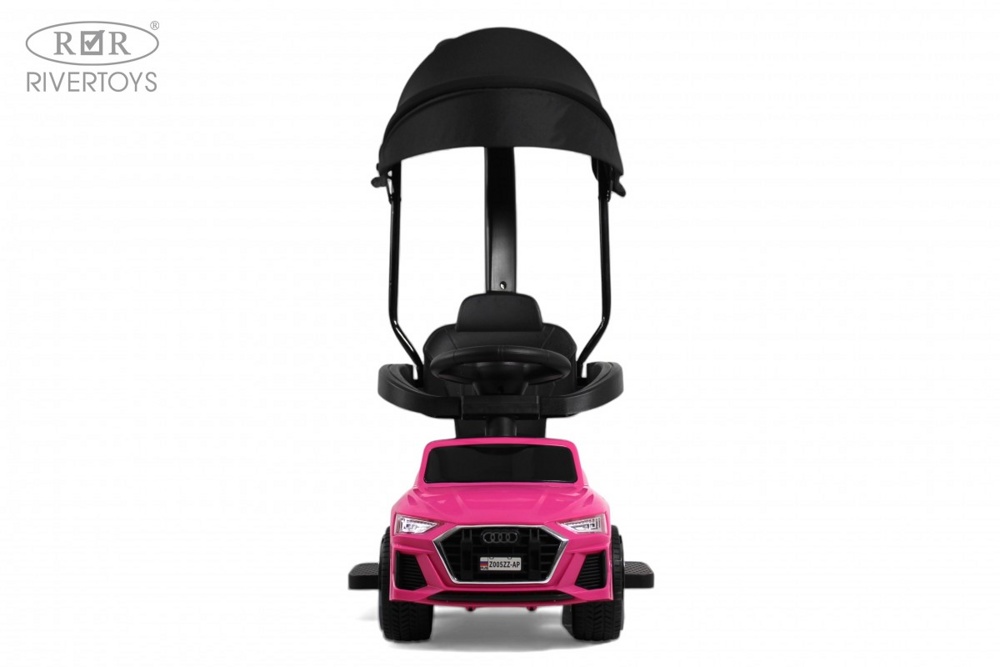 Детский толокар RiverToys Z005ZZ-MP (розовый) фото-6