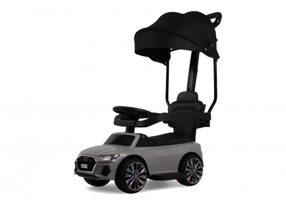 Детский толокар RiverToys Z005ZZ-AP (серый) Audi - фото1