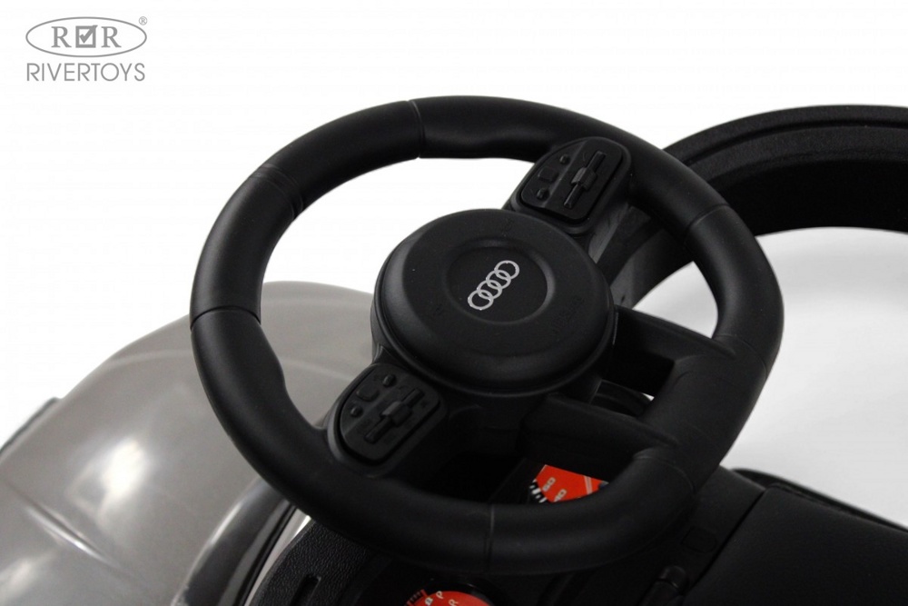 Детский толокар RiverToys Z005ZZ-AP (серый) Audi фото-4