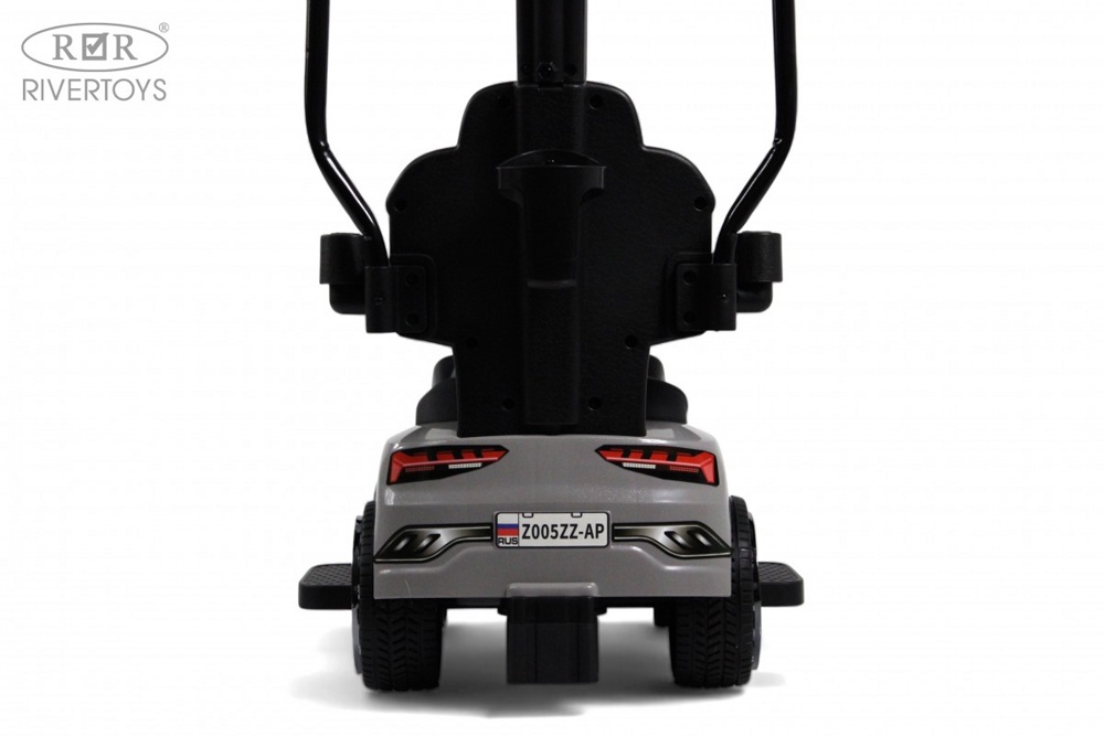 Детский толокар RiverToys Z005ZZ-AP (серый) Audi фото-6
