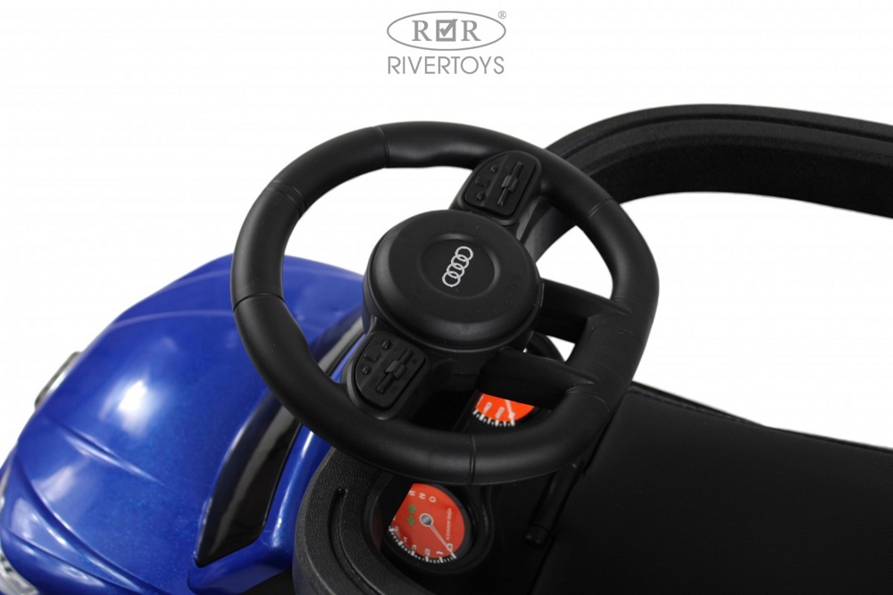 Детский толокар RiverToys Z005ZZ-AP (синий) Audi фото-3 Детский толокар RiverToys Z005ZZ-AP (синий) Audi фото-3