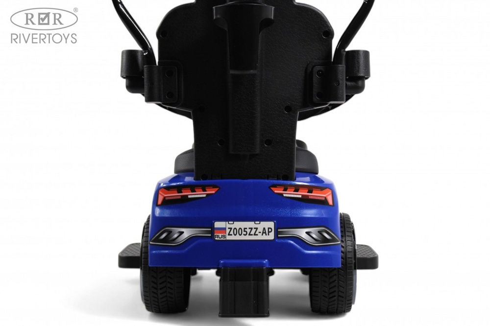 Детский толокар RiverToys Z005ZZ-AP (синий) Audi фото-6 Детский толокар RiverToys Z005ZZ-AP (синий) Audi фото-6