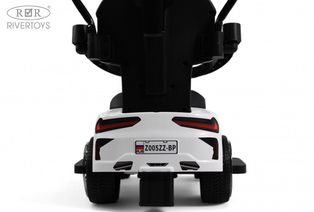 Детский толокар RiverToys Z005ZZ-BP (белый) BMW фото-6