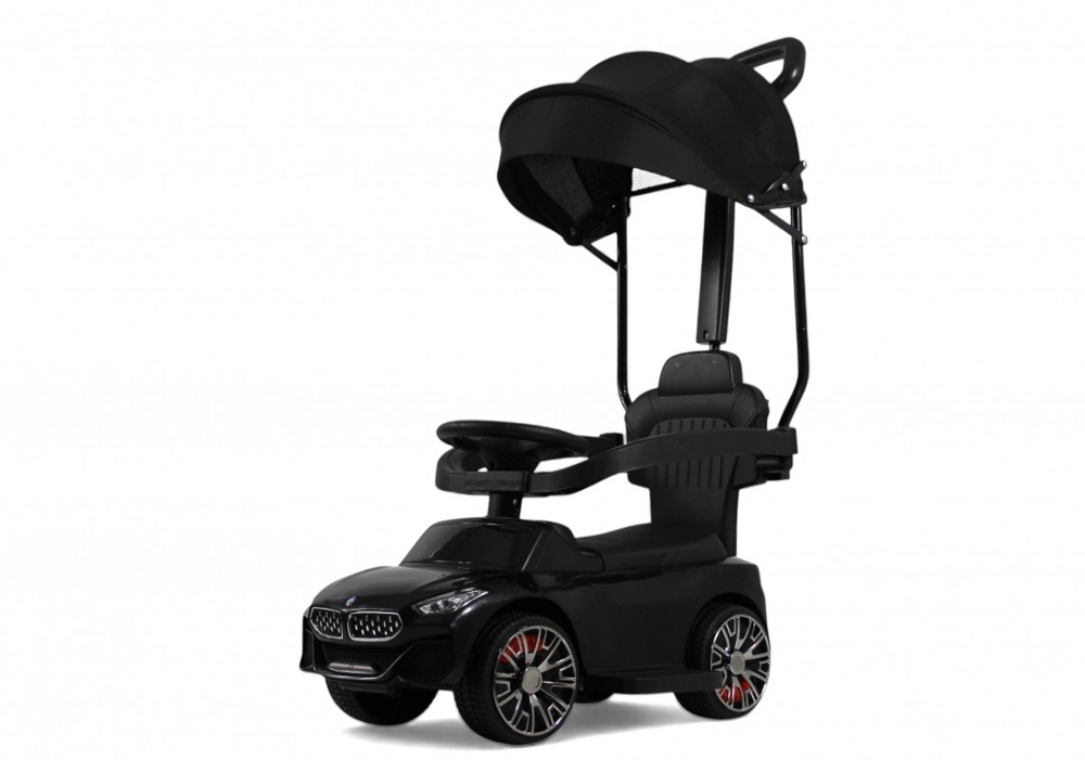 Детский толокар RiverToys Z005ZZ-BP (черный) BMW - фото1