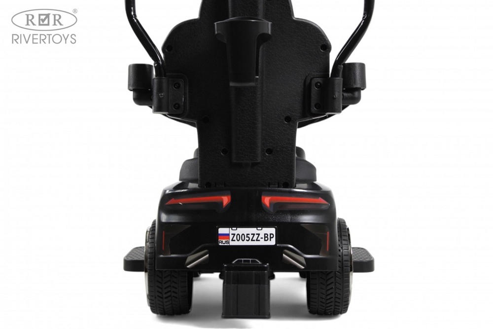 Детский толокар RiverToys Z005ZZ-BP (черный) BMW фото-6