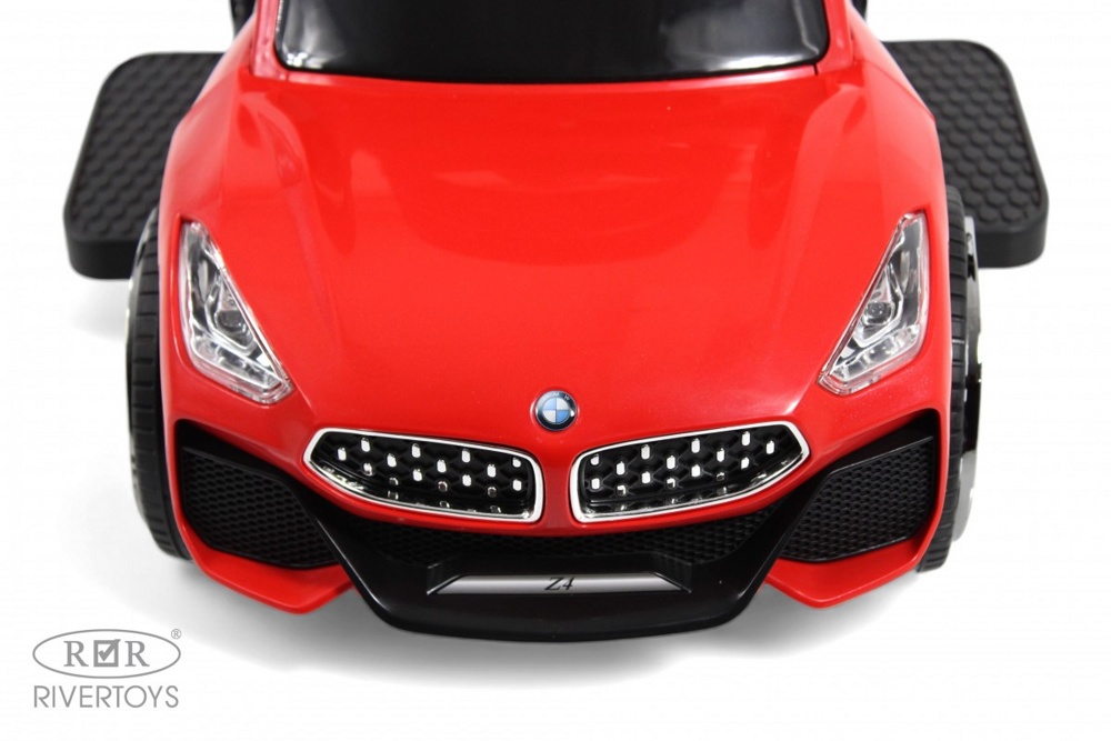 Детский толокар RiverToys Z005ZZ-BP (красный) BMW - фото2