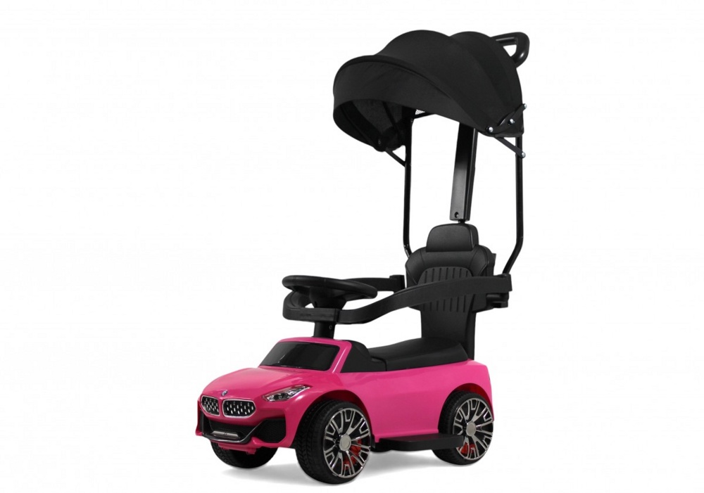 Детский толокар RiverToys Z005ZZ-BP (розовый) BMW - фото1