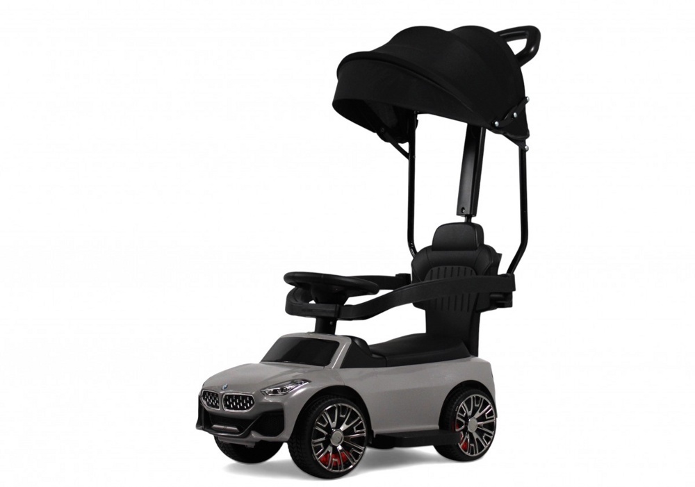 Детский толокар RiverToys Z005ZZ-BP (серый) BMW - фото1
