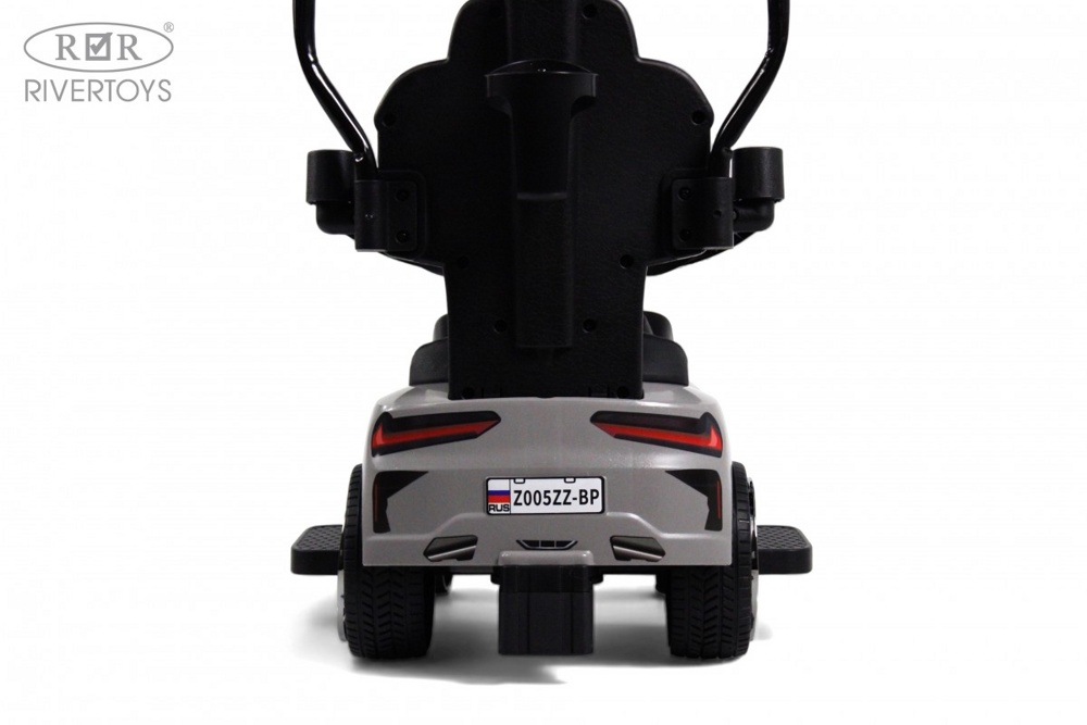 Детский толокар RiverToys Z005ZZ-BP (серый) BMW фото-6