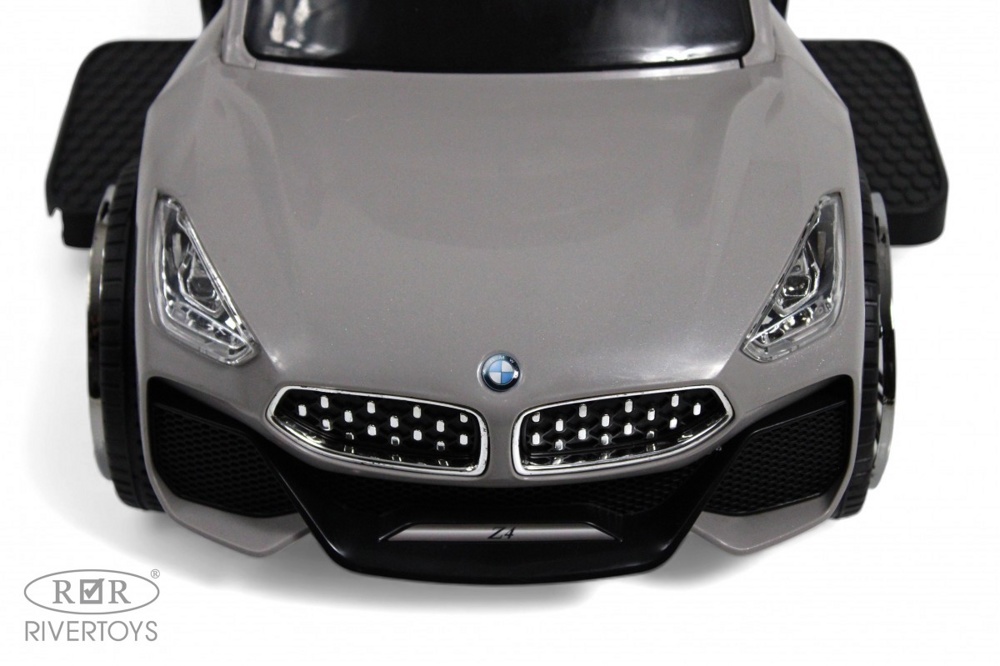Детский толокар RiverToys Z005ZZ-BP (серый) BMW - фото2