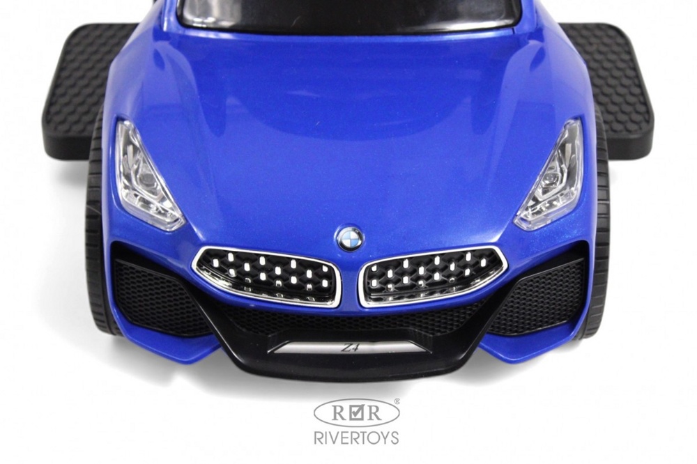 Детский толокар RiverToys Z005ZZ-BP (синий) BMW фото-2
