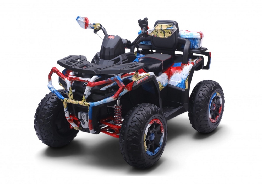 Детский электроквадроцикл RiverToys Z111ZZ (русский медведь) Полноприводный - фото1 Детский электроквадроцикл RiverToys Z111ZZ (русский медведь) Полноприводный - фото1