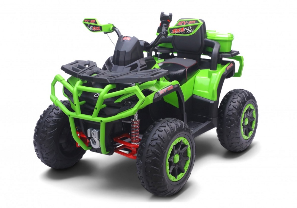 Детский электроквадроцикл RiverToys Z111ZZ (зеленый) Полноприводный - фото1 Детский электроквадроцикл RiverToys Z111ZZ (зеленый) Полноприводный - фото1
