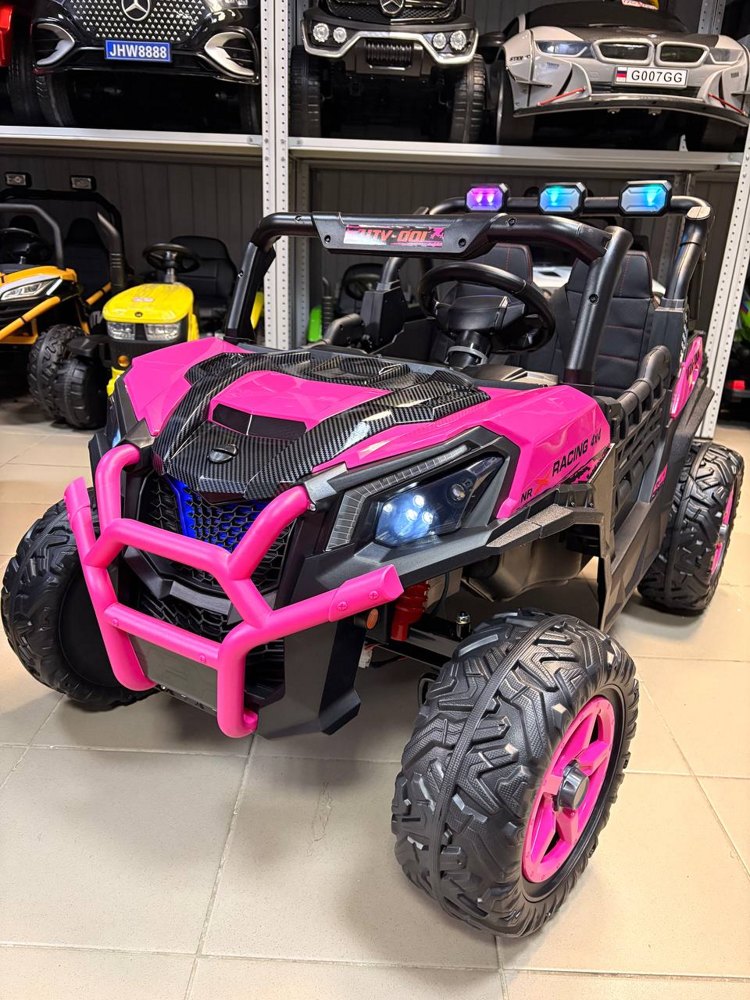 Детский электромобиль Baby Driver F222 4WD (розовый) Buggy Полноприводный Двухместный - фото1 Детский электромобиль Baby Driver F222 4WD (розовый) Buggy Полноприводный Двухместный - фото1