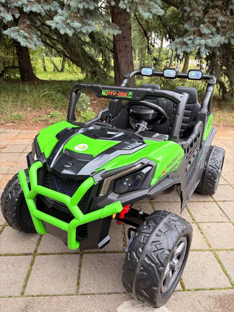 Детский электромобиль Baby Driver F222 4WD (зелёный) Buggy Полноприводный Двухместный - фото2 Детский электромобиль Baby Driver F222 4WD (зелёный) Buggy Полноприводный Двухместный - фото2
