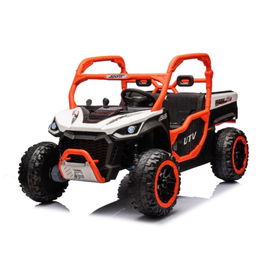 Детский электромобиль Baby Driver F333 Buggy (белый) Полноприводный, двухместный с лопаткой, большим электрокузовом, ключом - фото1 Детский электромобиль Baby Driver F333 Buggy (белый) Полноприводный, двухместный с лопаткой, большим электрокузовом, ключом - фото1