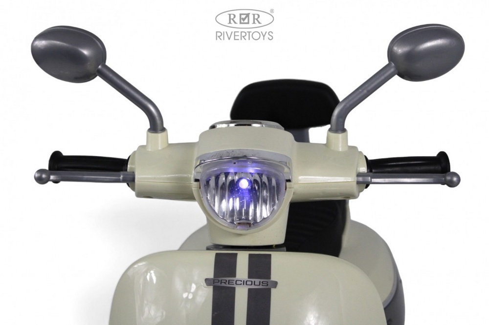 Детский электромотоцикл RiverToys Z222ZZ-M (розовый) - фото2