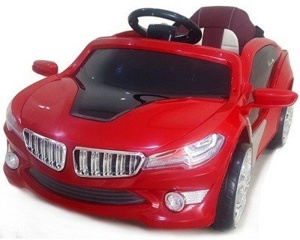 Детский электромобиль RiverToys BMW O002OO VIP (красный) - фото