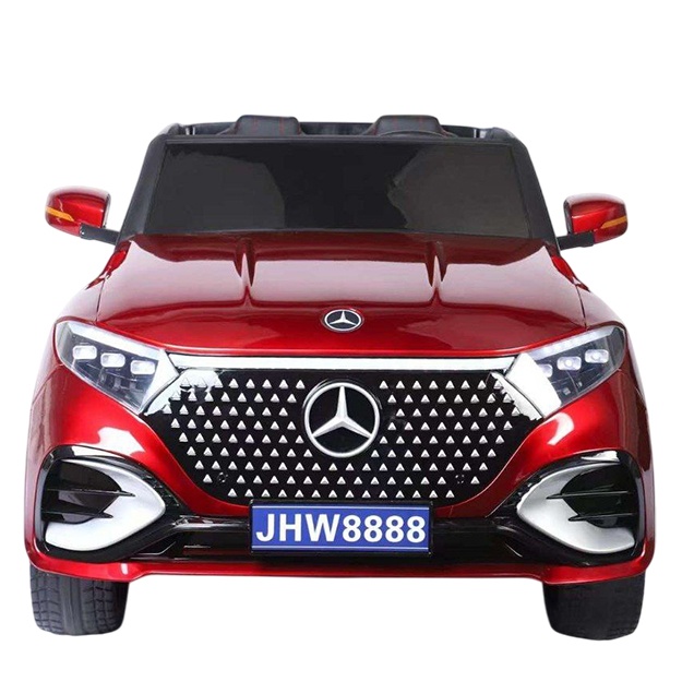 Детский электромобиль Baby Driver E005MM (красный глянец) Mercedes Полноприводный, двухместный - фото1