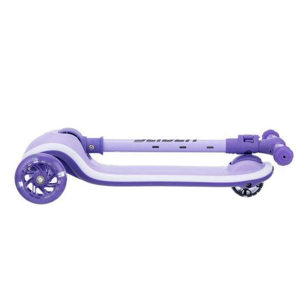 Самокат трехколесный Slider IT62V (фиолетовый) колеса светящиеся, руль складной - фото2 Самокат трехколесный Slider IT62V (фиолетовый) колеса светящиеся, руль складной - фото2