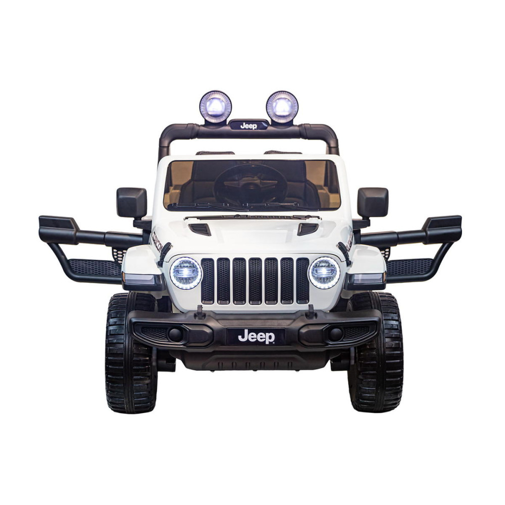 Детский электромобиль Electric Toys Jeep LUX 4Х4 арт. FT938 (белый) полноприводной - фото2