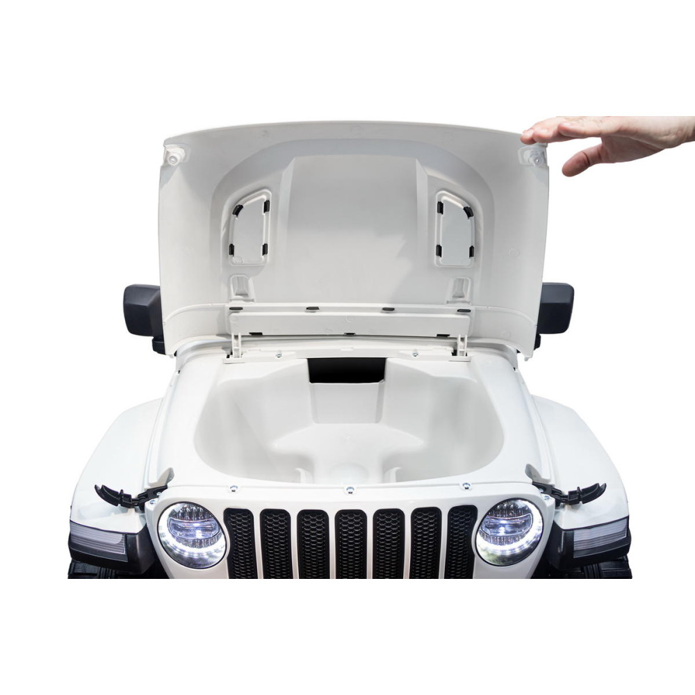 Детский электромобиль Electric Toys Jeep LUX 4Х4 арт. FT938 (белый) полноприводной - фото5