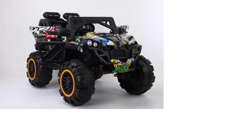 Детский электромобиль Electric Toys Jeep Trip Lux 4x4 (камуфляж) полный привод - фото6