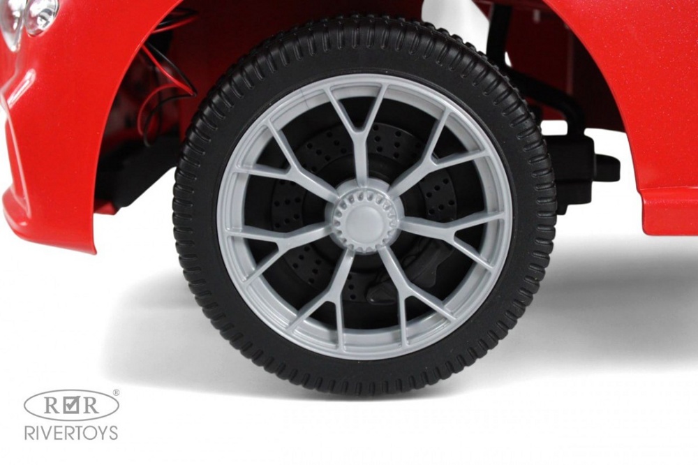 Детский толокар RiverToys Z004ZZ-T (красный) - фото6