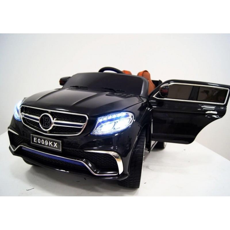 Детский электромобиль RiverToys Mercedes-Benz E009KX (черный) глянец автокраска GLE Coupe - фото3