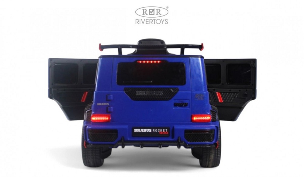 Детский электромобиль RiverToys Z777ZZ (синий) Полный привод - фото3