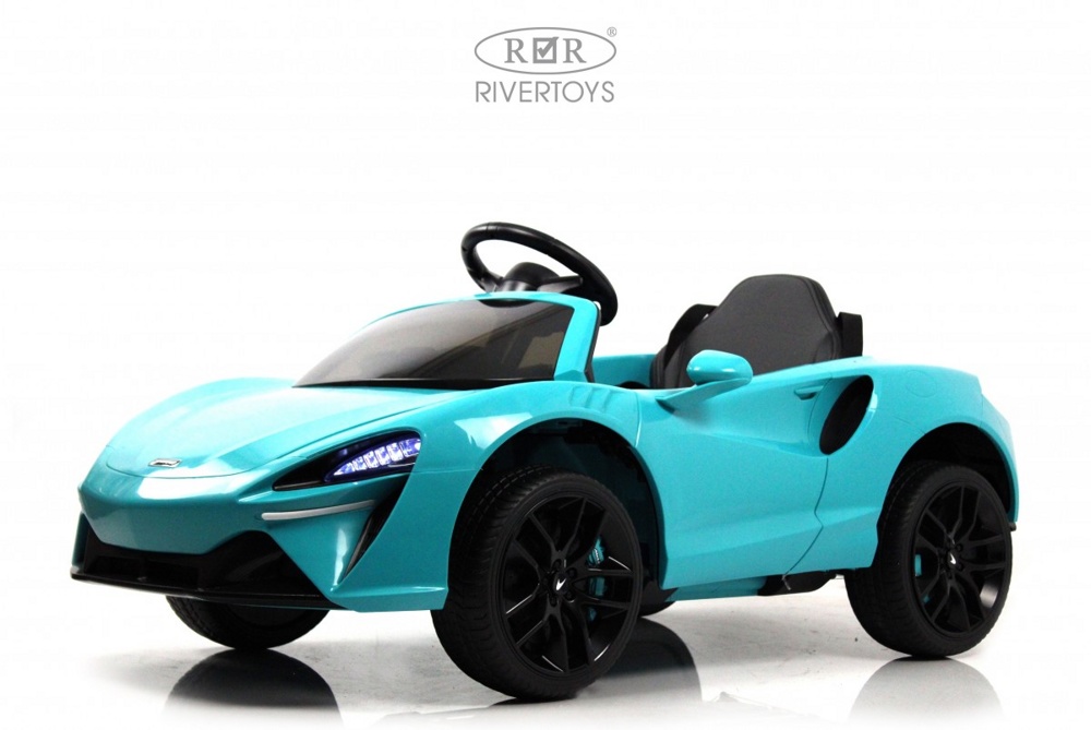 Детский электромобиль RiverToys McLaren Artura P888BP (голубой)
