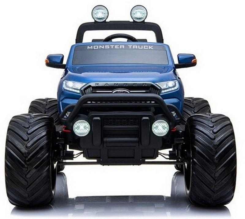 Детский электромобиль RiverToys Ford Ranger Monster Truck 4WD DK-MT550 (синий) глянец Лицензия - фото2