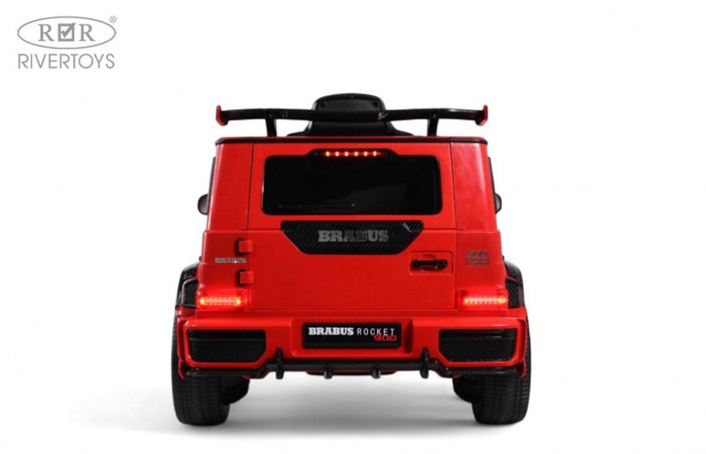 Детский электромобиль RiverToys Z777ZZ (красный) Полный привод - фото4